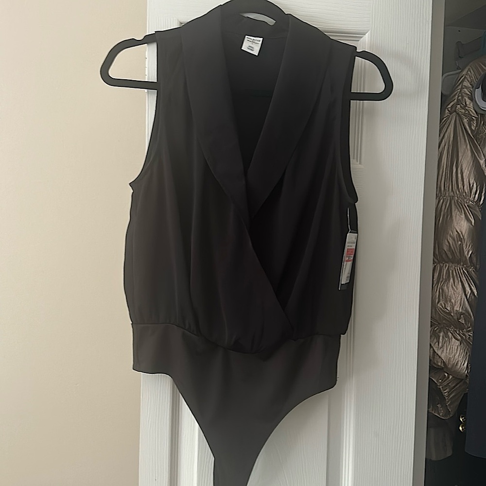 NWT Melrose and Market blouson sleeveless bodysuit